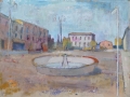 Vittorio Carradore, Fontana in piazza