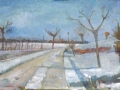Vittorio Carradore, Strada innevata